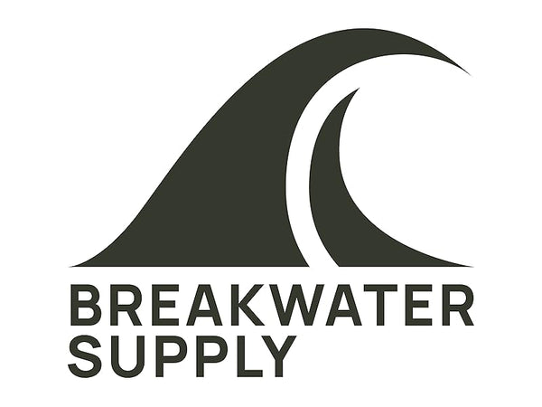 Breakwater Supply logo - waterproof rowing gear and accessories
